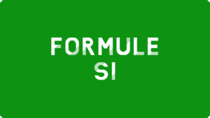 Formule SI