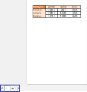 Ajuster la zone d'impression d'un fichier Excel