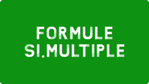 Formule SI.MULTIPLE