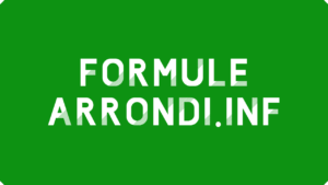 Formule ARRONDI.INF