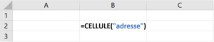 La formule Cellule - Exemple