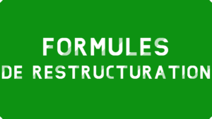 Formules de restructuration